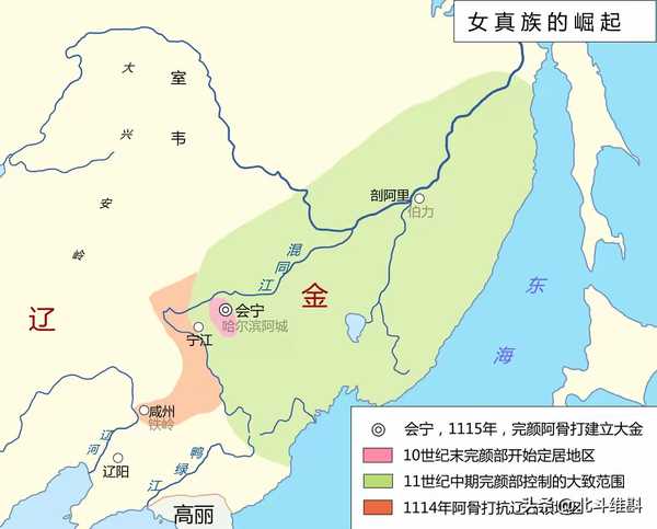 金族起兵时只有两千人，就把辽国灭亡了，这事怎么说？