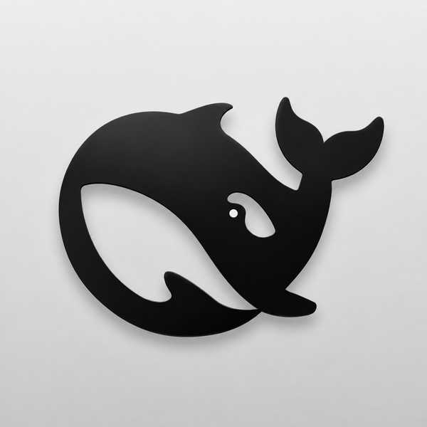 怎么看 DeepSeek 注册 Harness 公众号并选用黑鲸鱼 logo ？